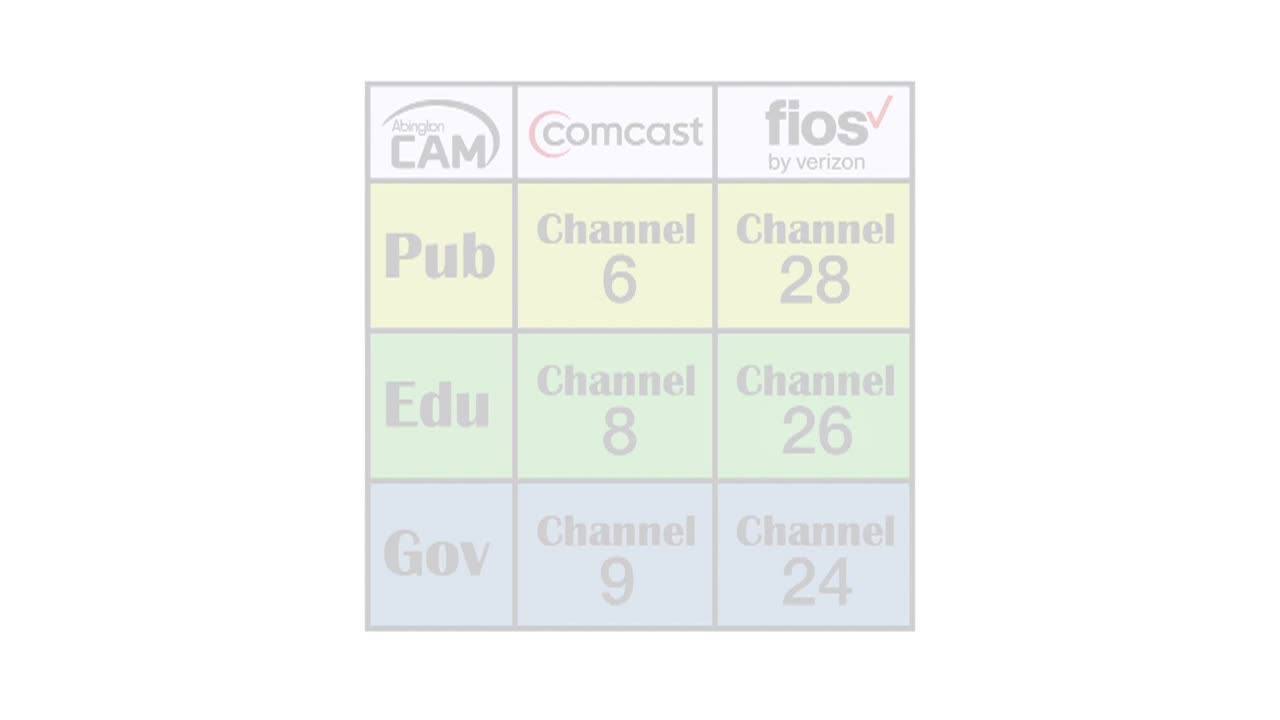 Abington CAM's Best of 2023; Pub, Ed & Gov Channels