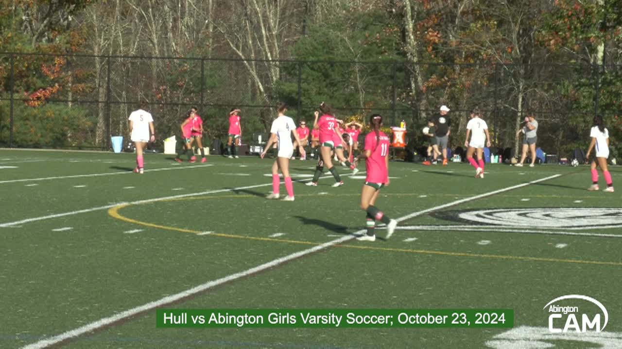 Hull Pirates vs Abington; Girls Varsity Soccer; October 23, 2024