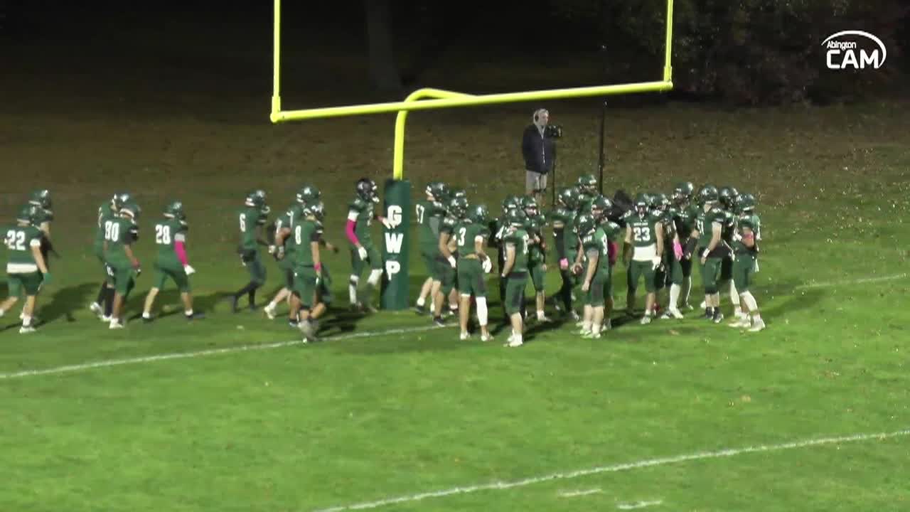 East Bridgewater Vikings vs Abington; Varsity Football; Oct. 24, 2024