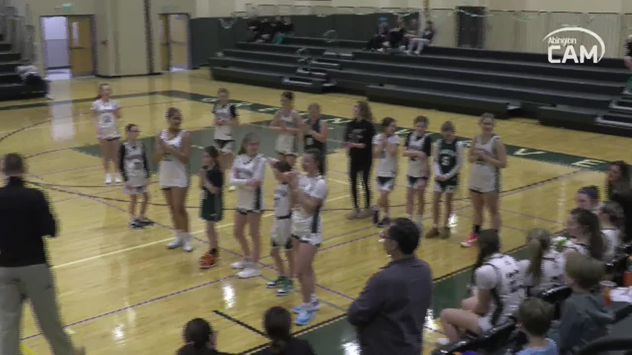 Hull Pirates vs Abington Girls Varsity Basketball; Feb. 12, 2025