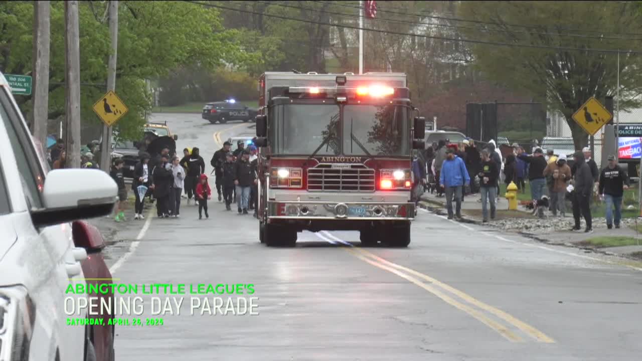 Abington Little League Opening Day Parade & Ceremony; Apr. 26, 2025