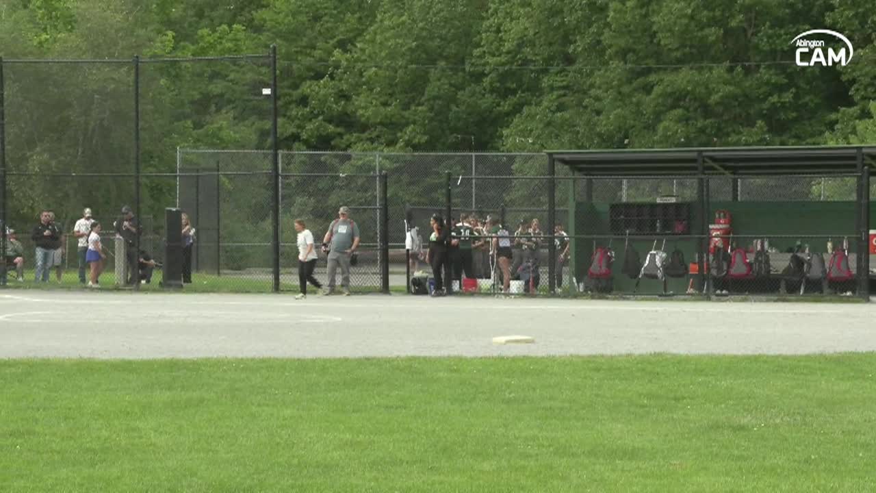 Manchester-Essex Hornets vs Abington Girls Vars. Softball MIAA Playoffs Round 1; Jun. 2, 2025