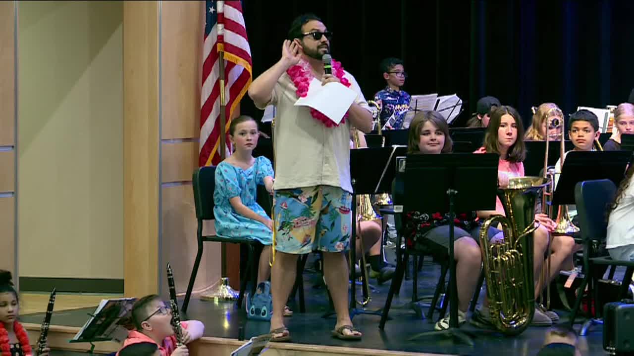 AMS Gr 5 & 6 Band - Almost Summer Concert; Jun. 3, 2025