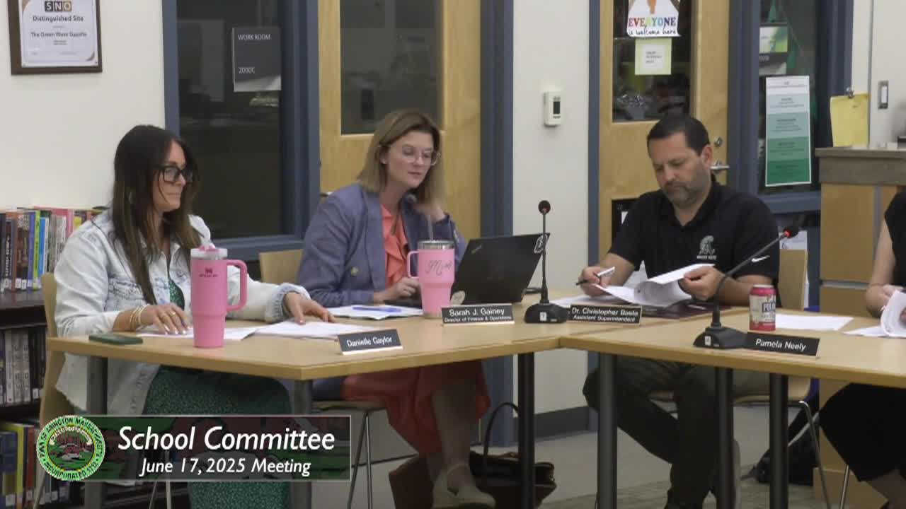 Abington School Committee; Jun. 17, 2025