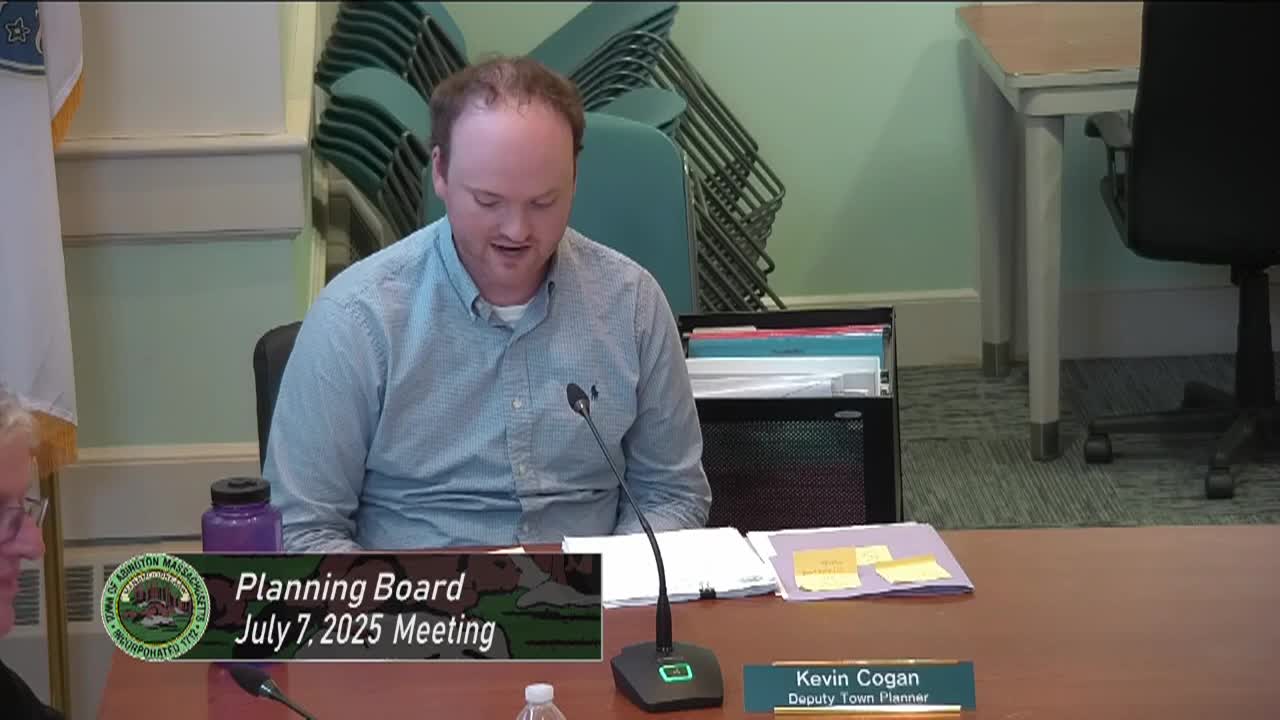 Planning Board; Jul 7, 2025