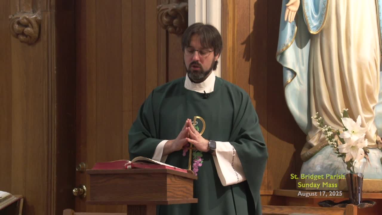 St Bridget Parish; Aug. 17, 2025