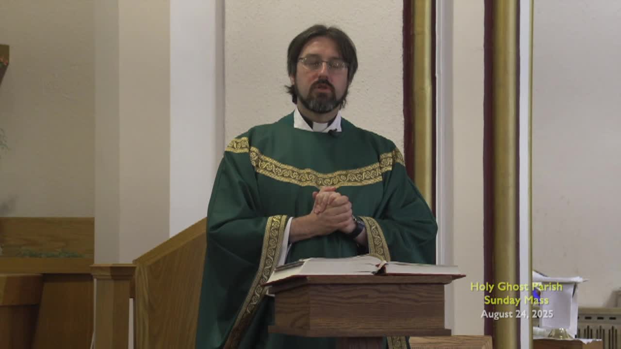 Holy Ghost Parish; Aug. 24, 2025