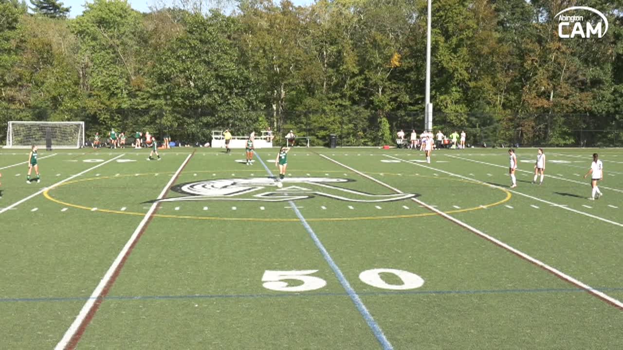 East Bridgewater Vikings vs Abington Girls Varsity Soccer; Sept. 3, 2025