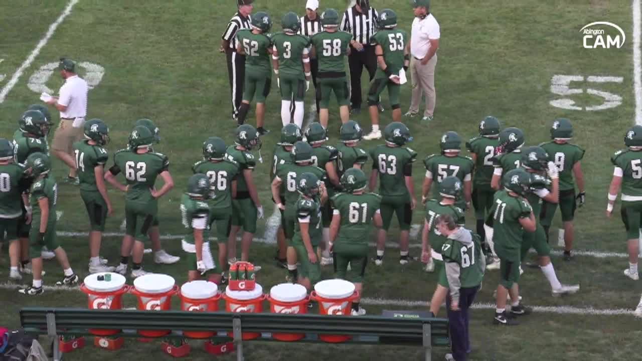 Duxbury Dragons vs Abington Boys Varsity Football; Sept. 5, 2025