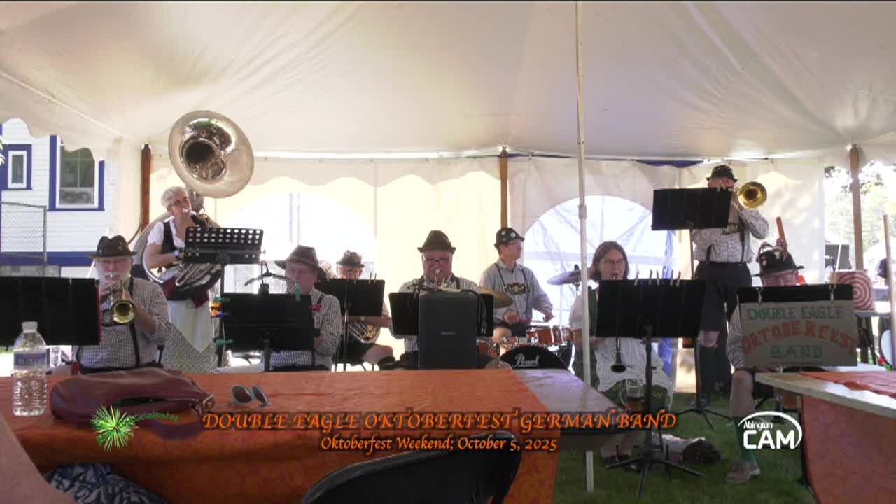 Double Eagle Oktoberfest German Band; Oct. 5, 2025