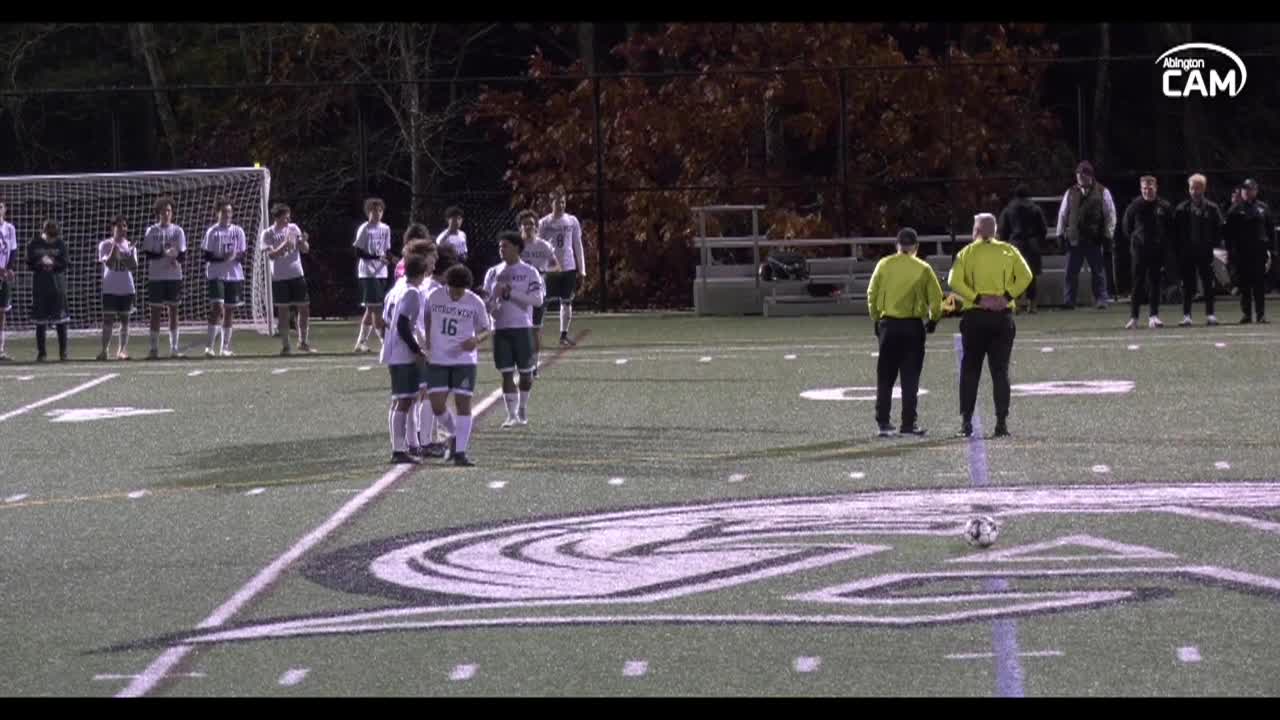 Sturgis West Navigators vs Abington Boys Vars. Soccer; Nov. 5, 2025