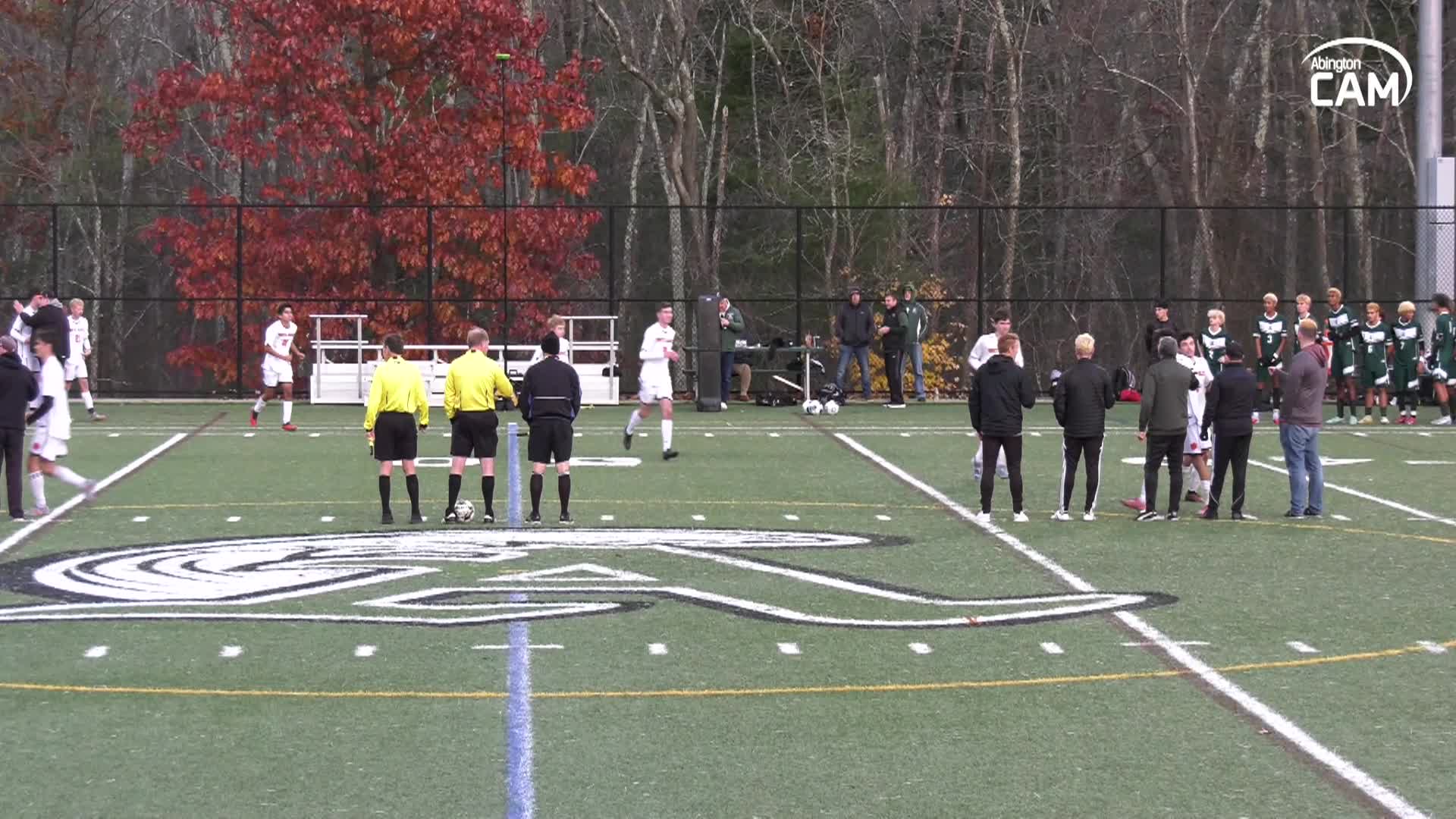 South Hadley Tigers vs Abington Boys Varsity Soccer MIAA Round of 16; November 7, 2025