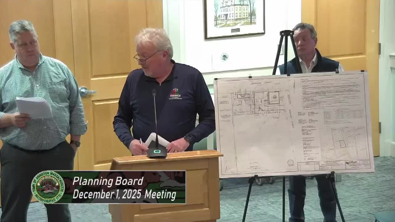 Planning Board; Dec. 1, 2025