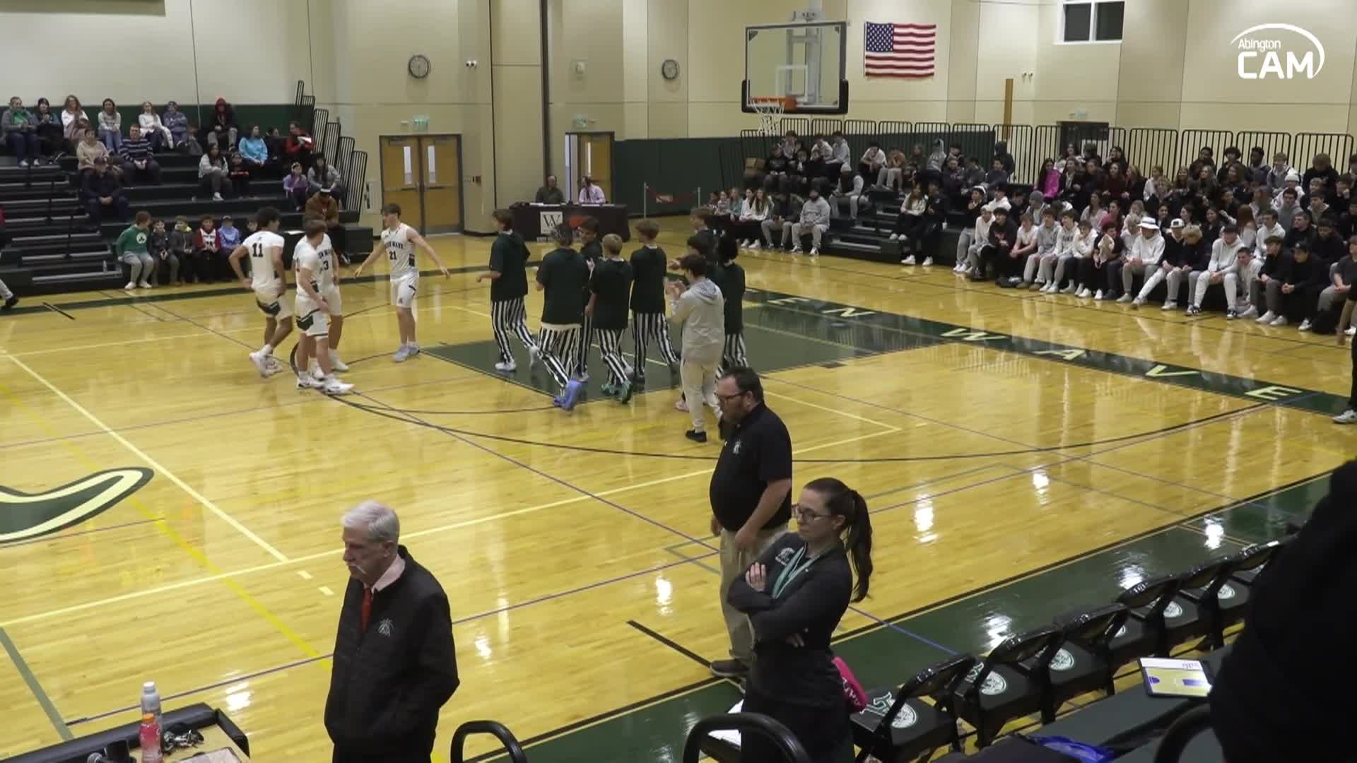 New Bedford Whalers vs Abington boys Varsity Basketball; December 12, 2025