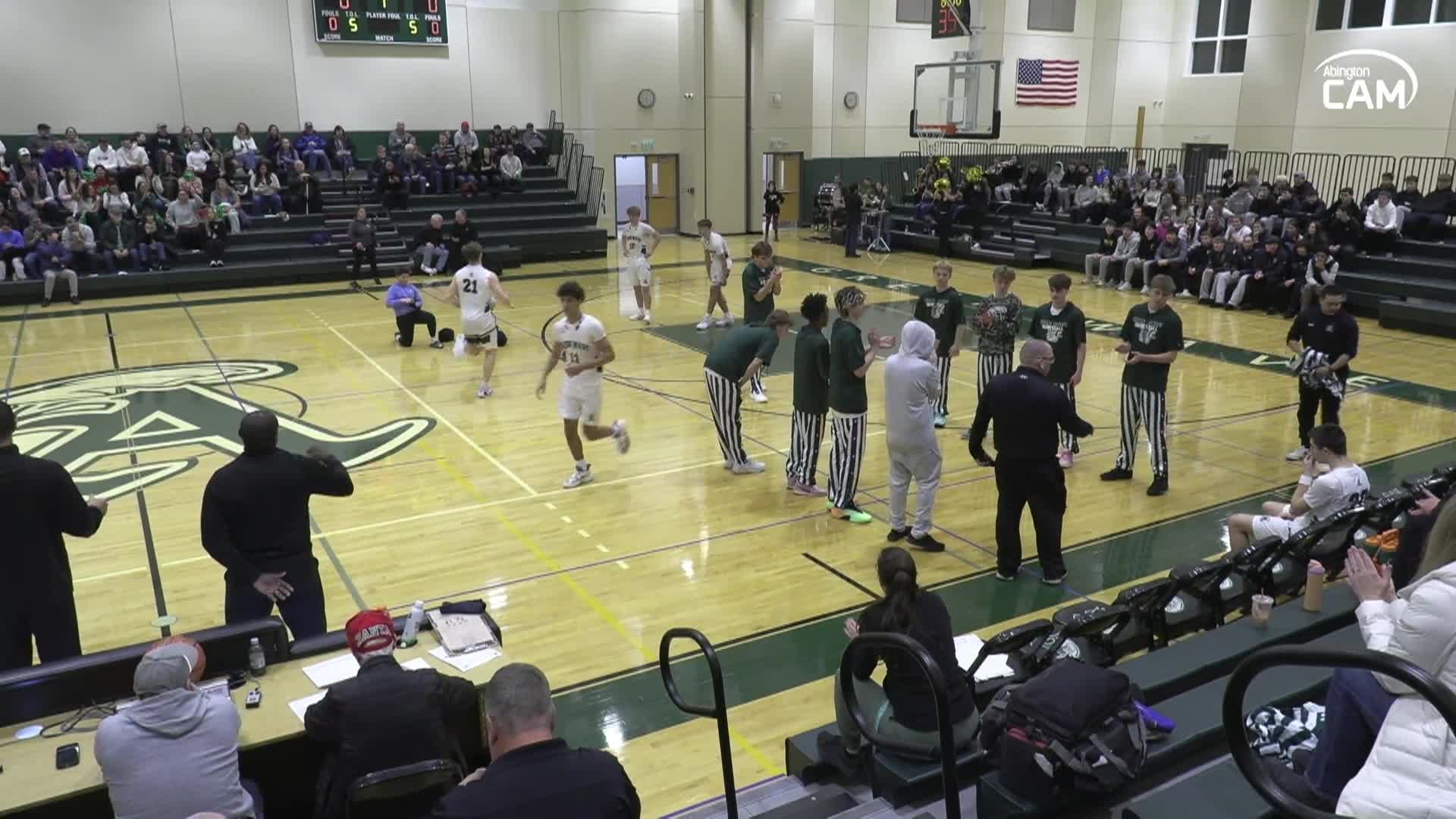 Carver Crusaders vs Abington Boys Varsity Basketball; December 23, 2025