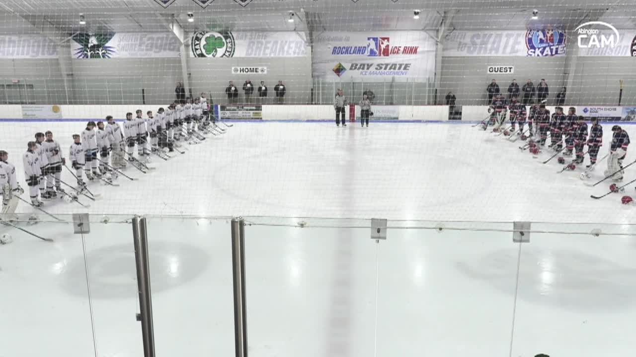 Rockland Bulldogs vs Abington Boys Vars. Hockey Cashman Cup; Dec. 28, 2025