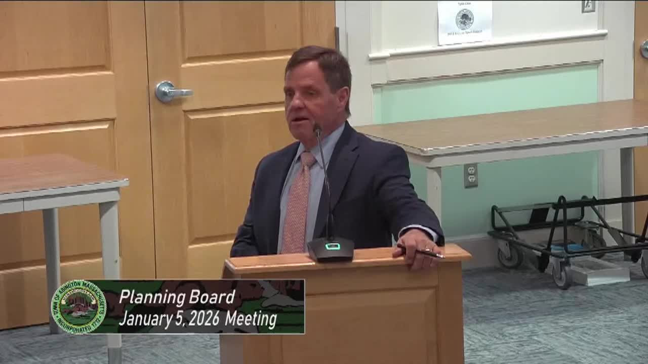 Planning Board; Jan. 5, 2026