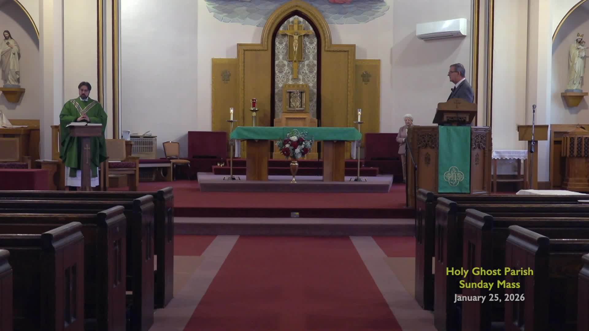 Holy Ghost Parish; January 25, 2026