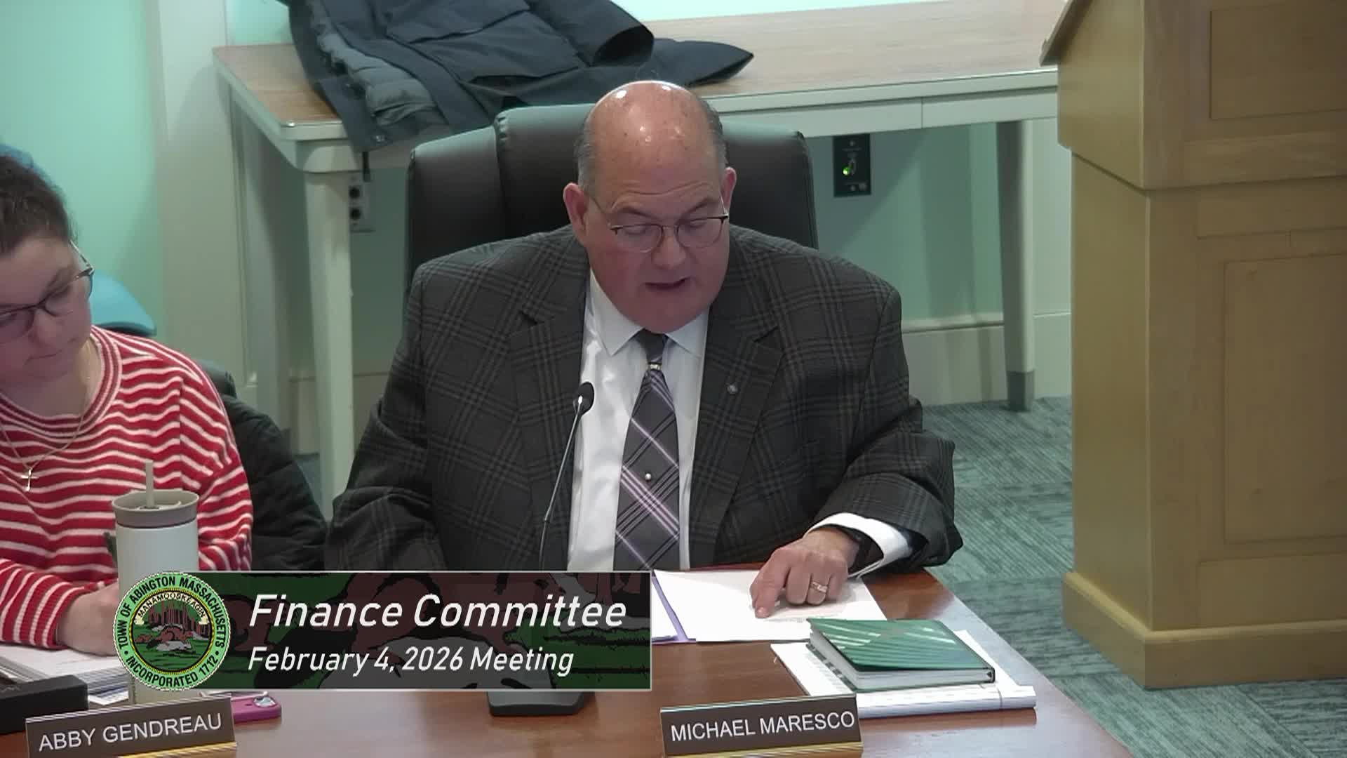Finance Committee; February 4, 2026