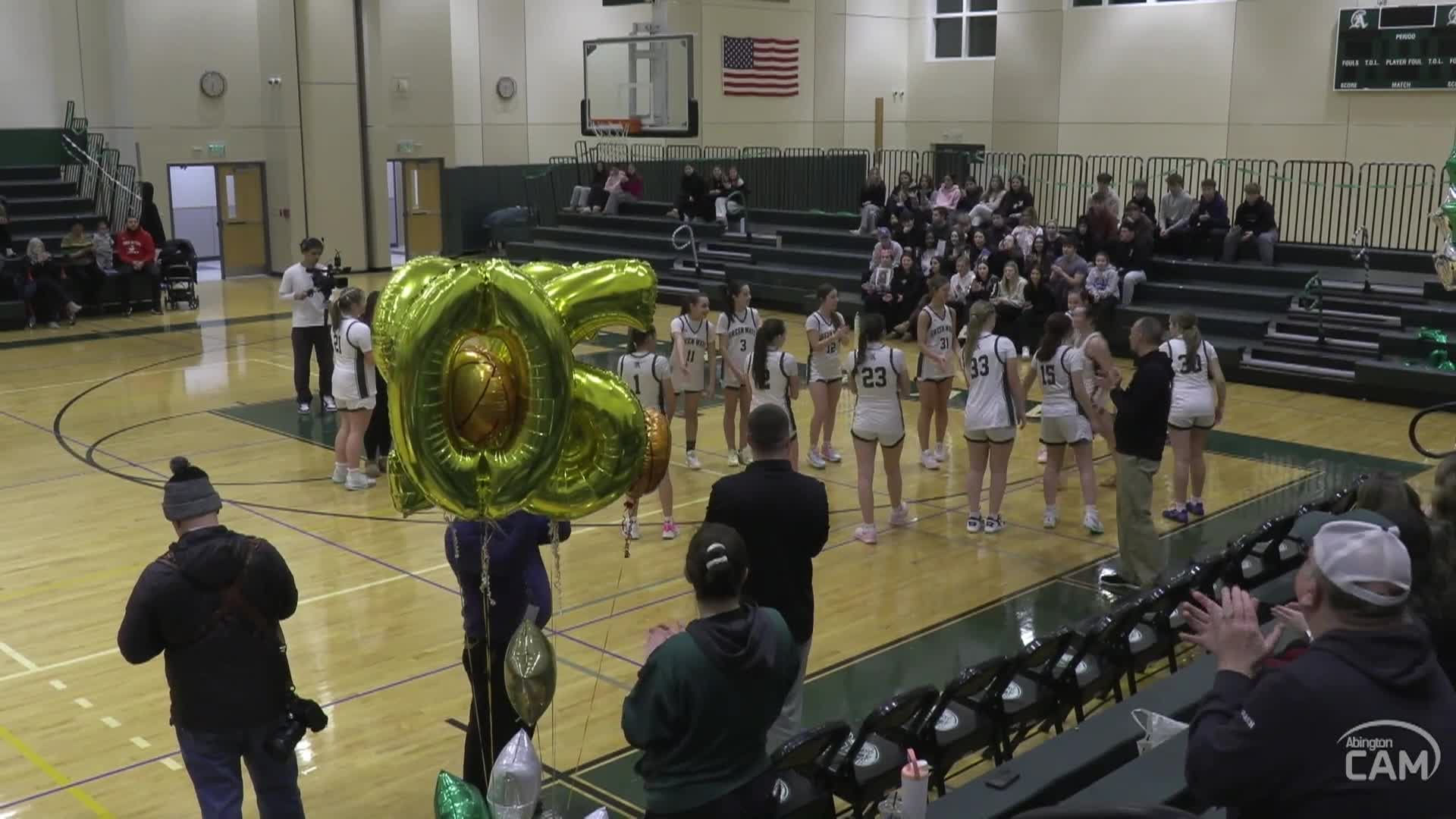 Brockton Boxers vs Abington Girls Varsity Basketball Senior Night; February 13, 2026