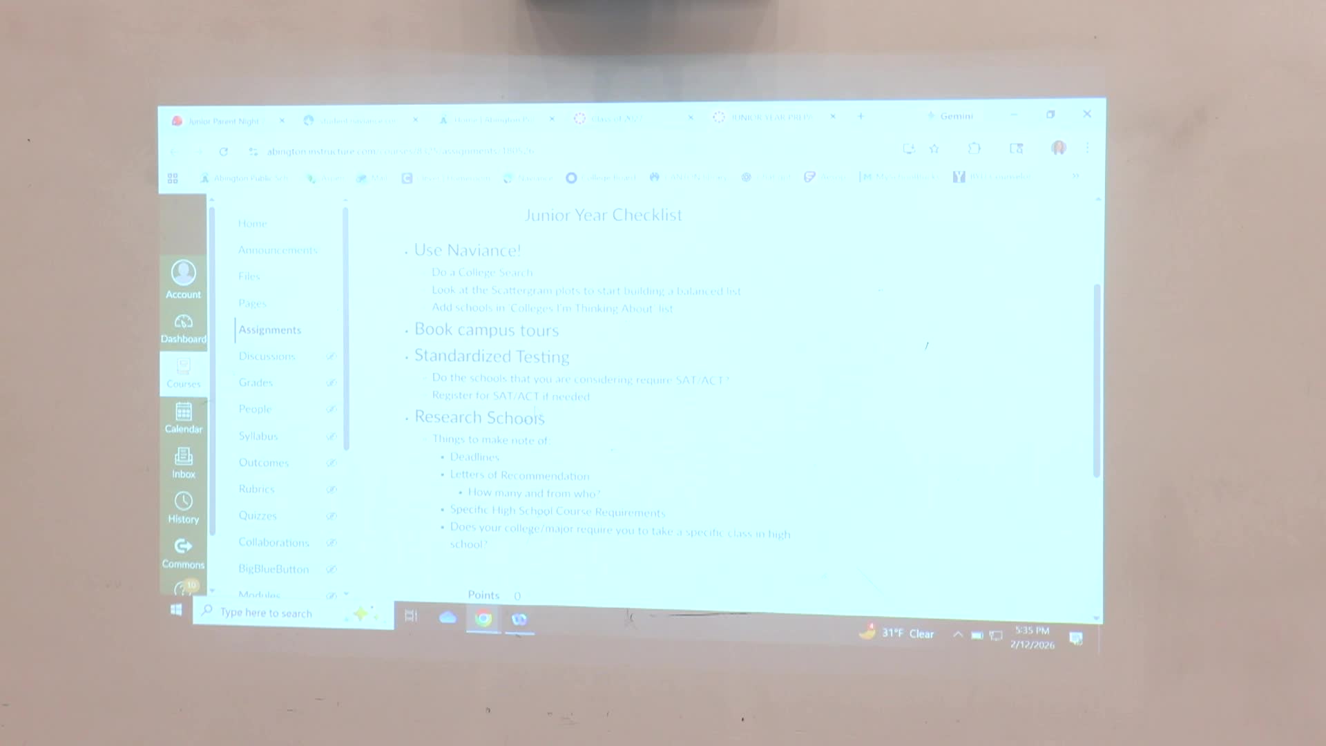 AHS Financial Aid Presentation; Feb. 12, 2026