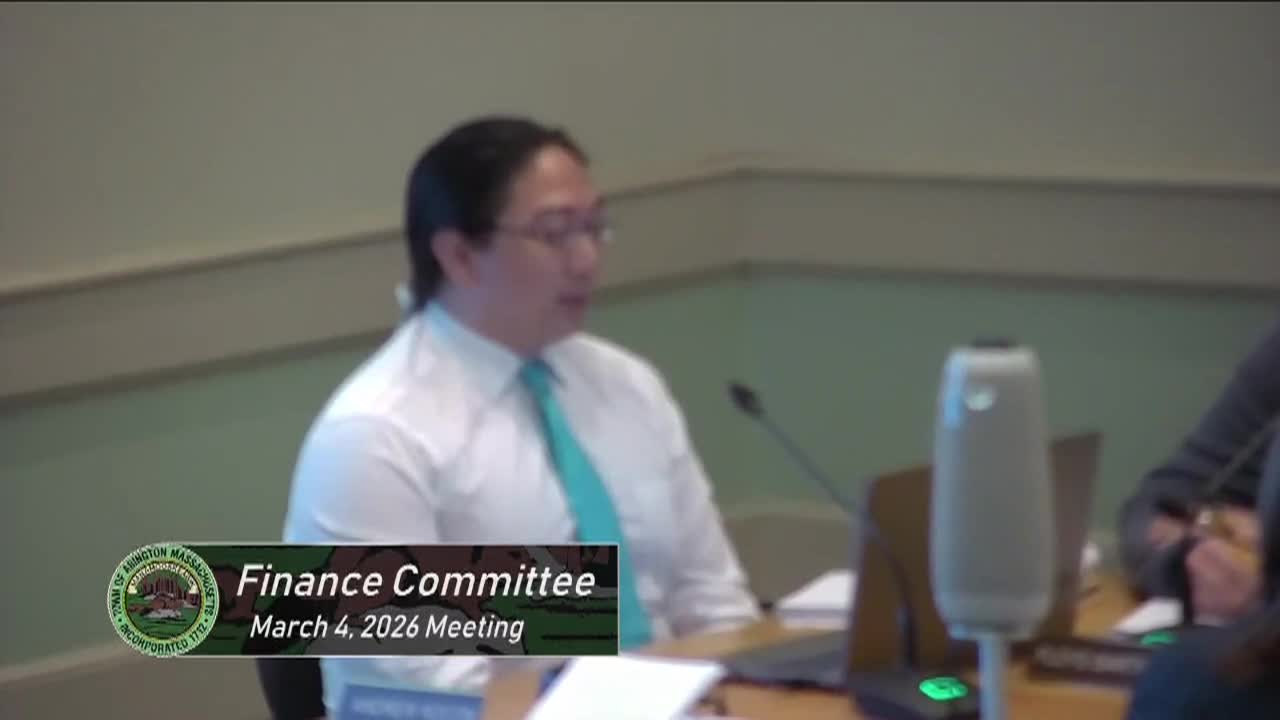 Finance Committee; Mar. 4, 2026