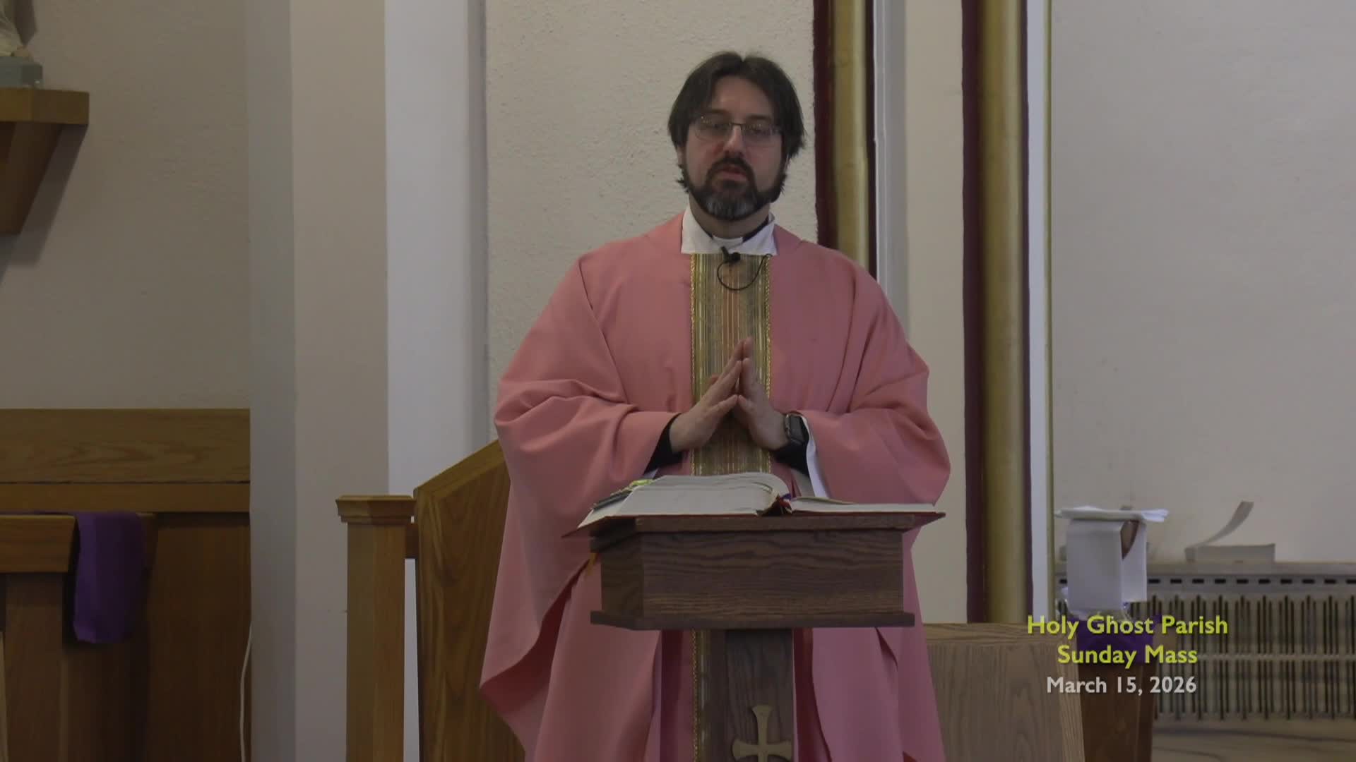 Holy Ghost Parish; March 15, 2026