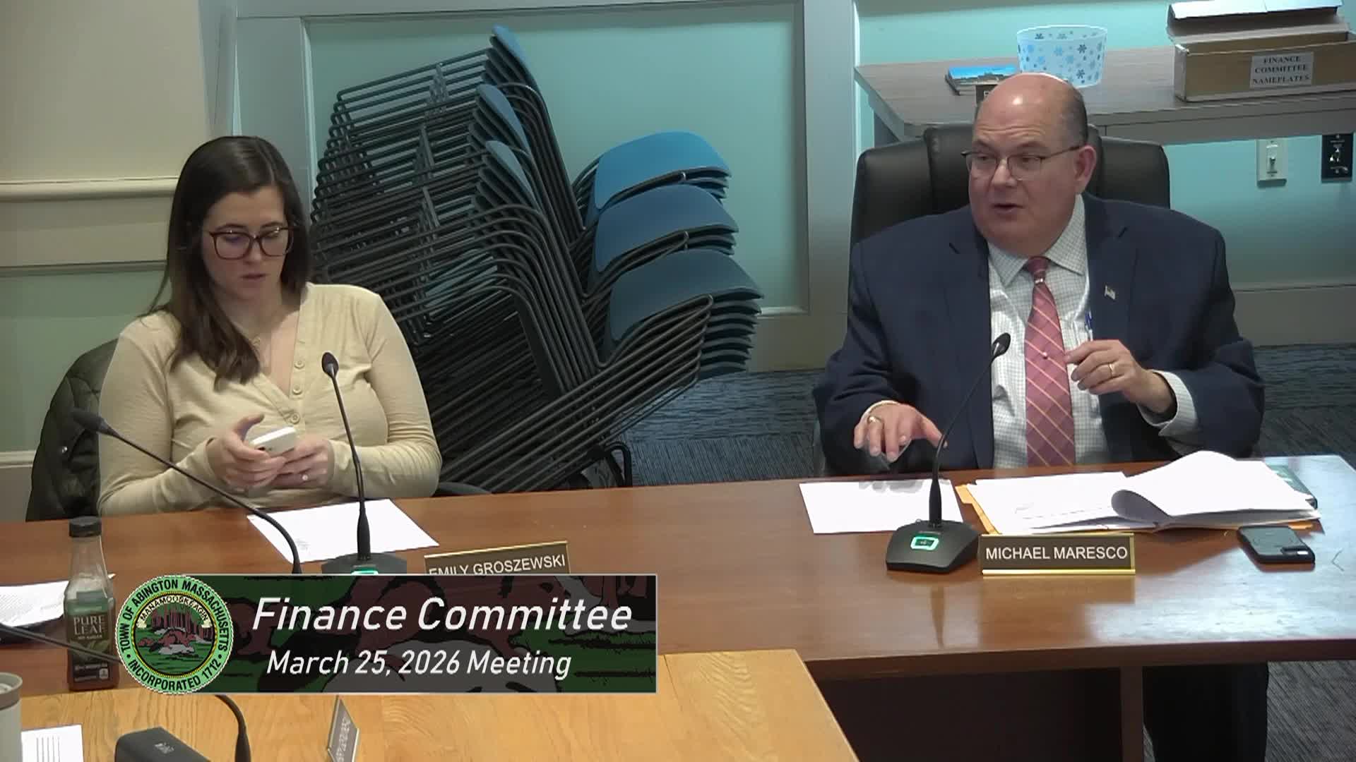 Finance Committee; March 25, 2026