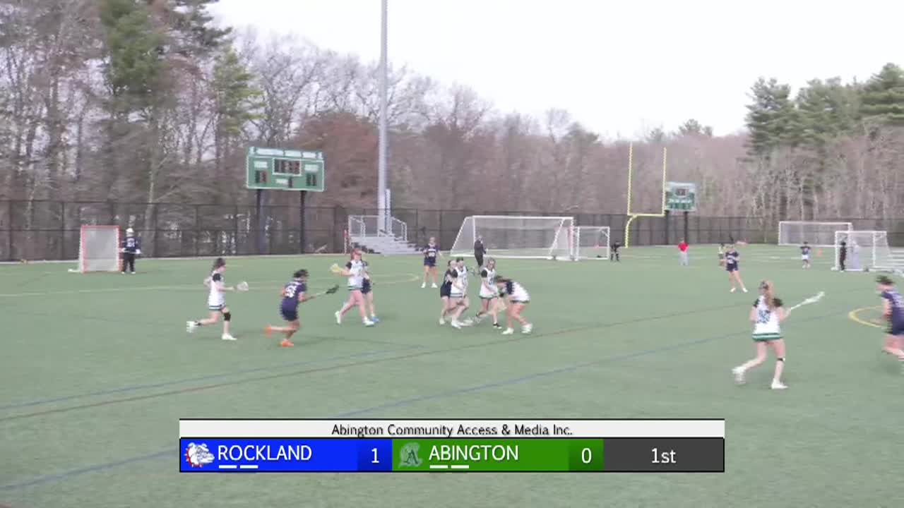 Rockland Bulldogs Girls Varsity Lacrosse; Mar. 31, 2026