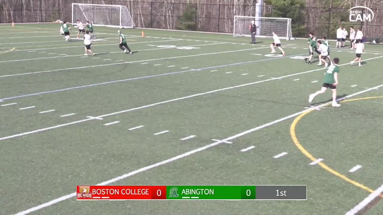 Boston College Eagles vs Abington Coed Ultimate Frisbee; Mar. 31, 2026