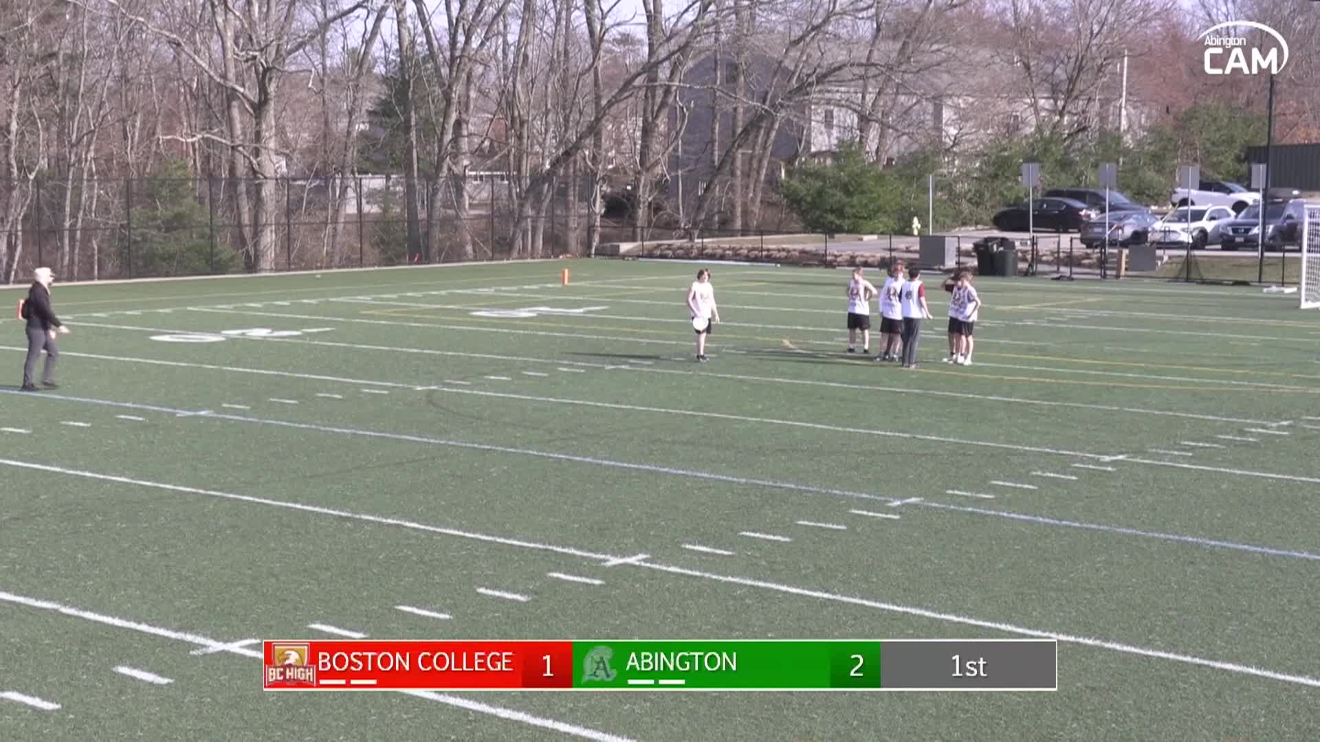 Boston College Eagles vs Abington Coed Ultimate Frisbee; March 31, 2026