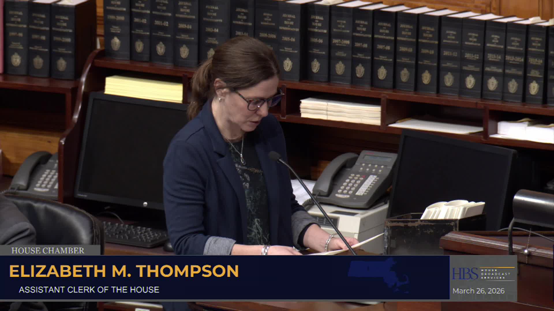 MA House - Informal Session; Mar. 26, 2026