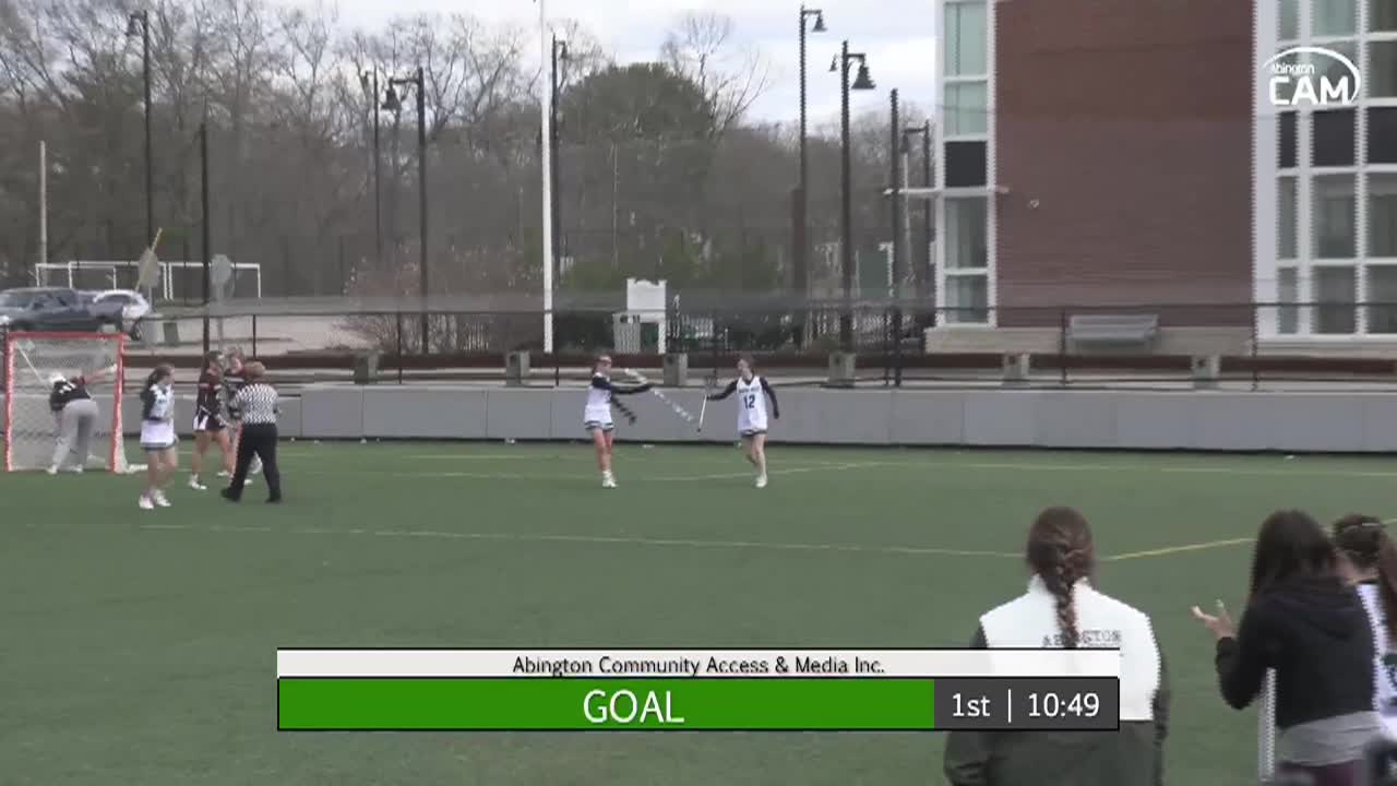 Middleborough Sachems vs Abington Girls Vars. Lacrosse; Apr. 6, 2026