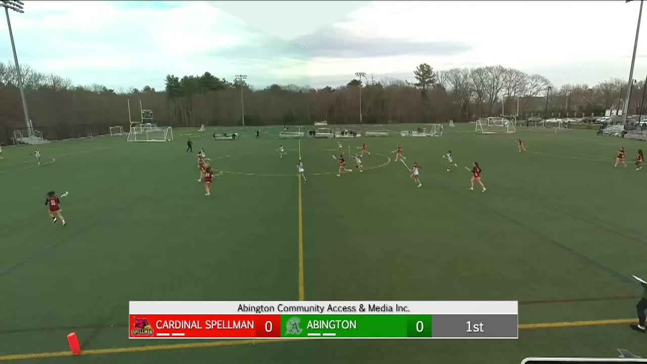 Cardinal Spellman Cardinals vs Abington Girls Vars. Lacrosse; Apr. 13, 2026