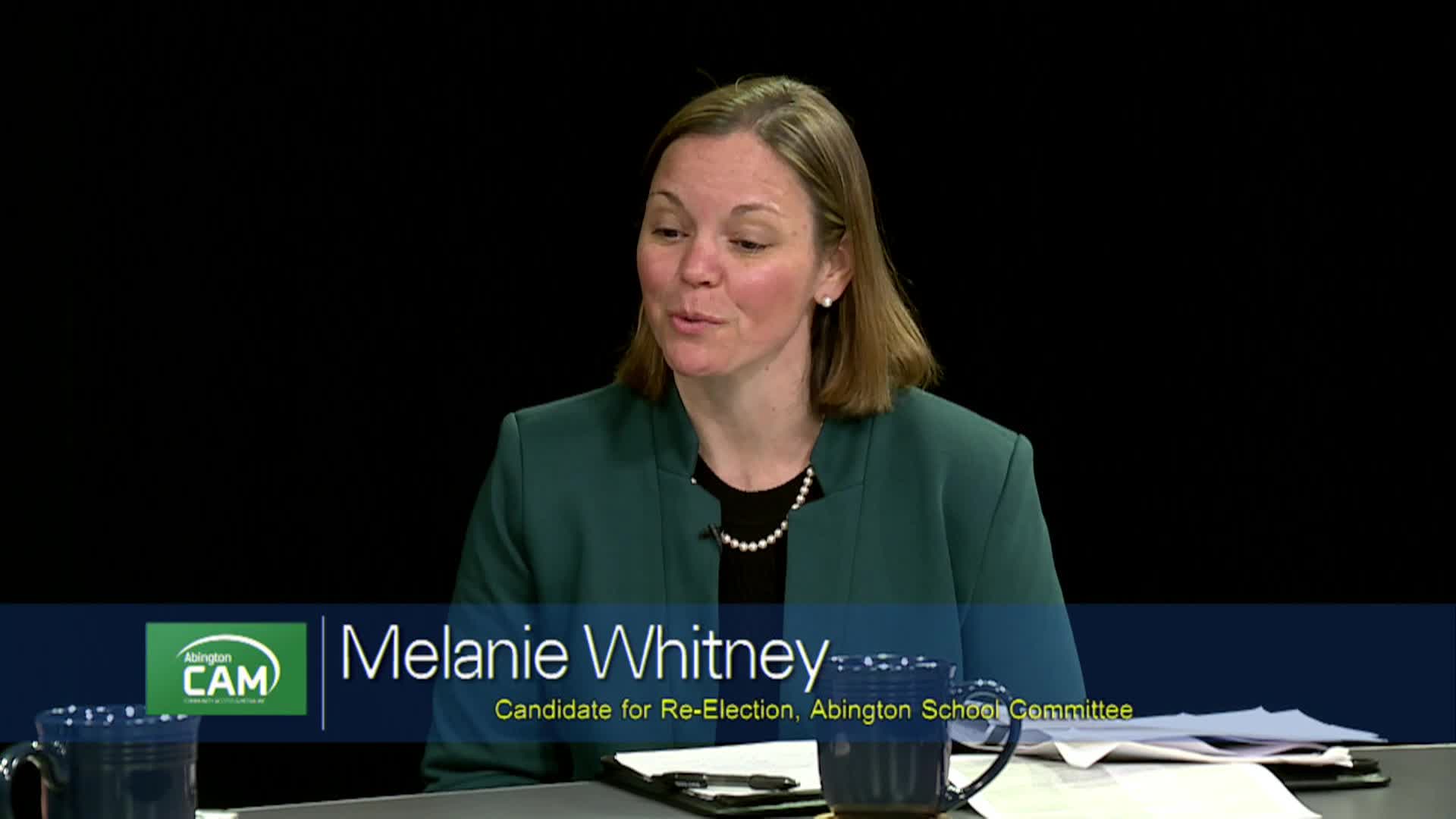 Community Chat - Abington 2026 Town Election featuring Melanie Whitney for School Committee