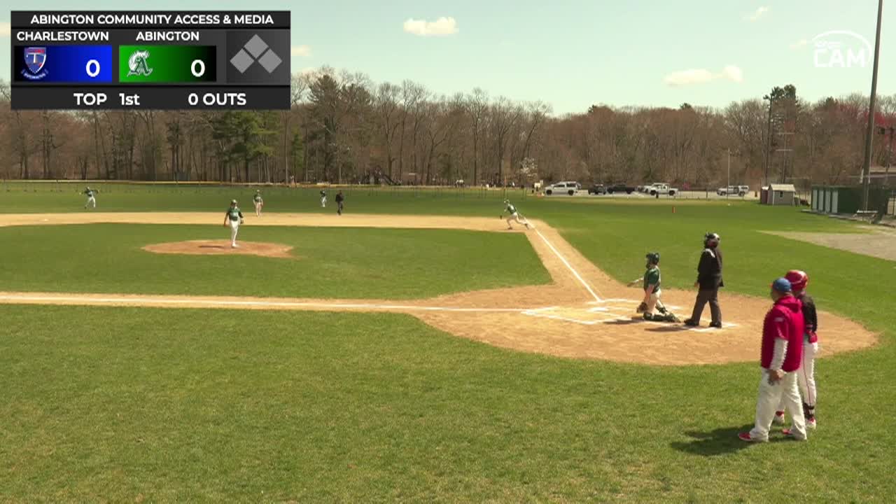 Charlestown Townies vs Abington Boys Vars. Baseball Game 1; Apr. 27, 2026