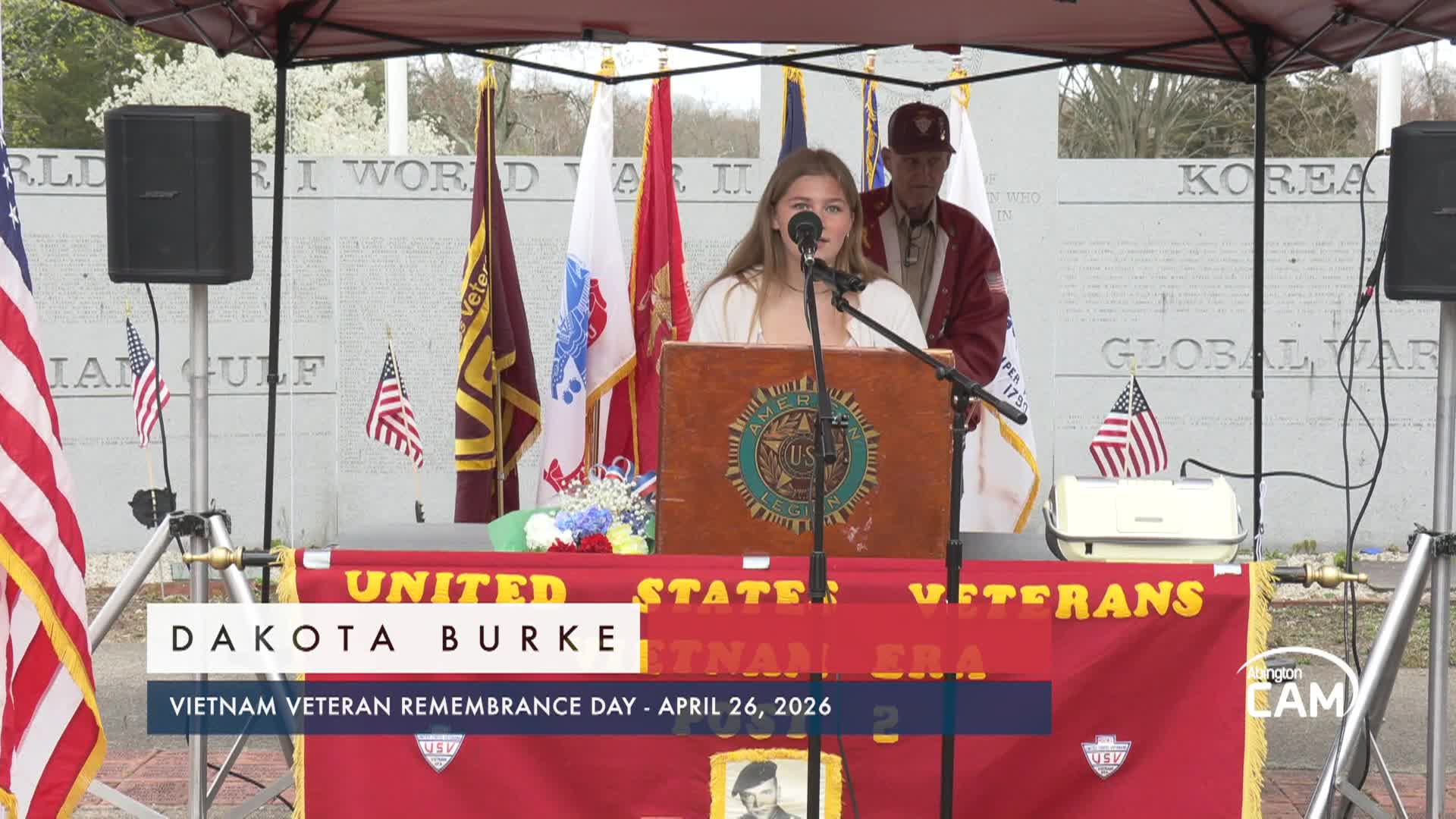 Abington's Vietnam Veterans Remembrance Day Ceremony; April 26, 2026