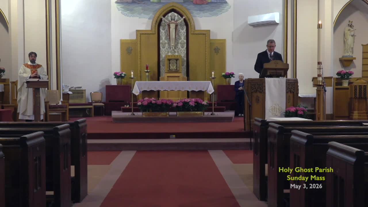 Holy Ghost Parish; May 3, 26