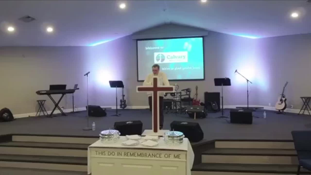 Calvary Baptist Church; May 3, 26