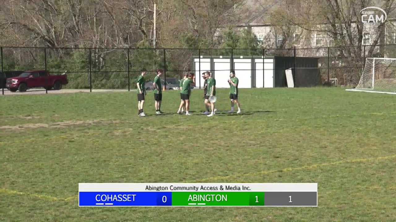 Cohasset Skippers vs Abington Coed Ult. Frisbee; May 4, 26