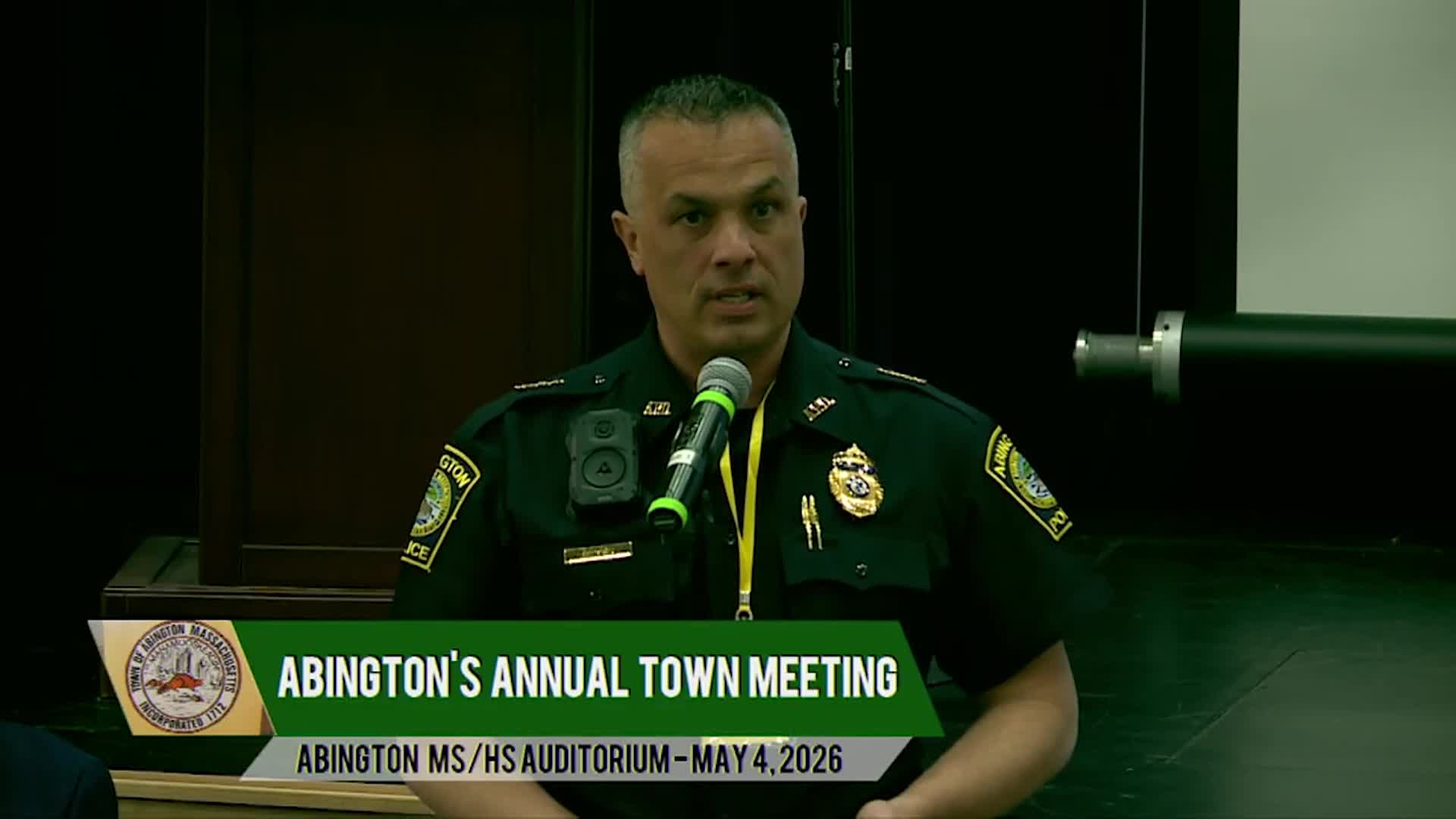 ATM 2026 Minute featuring Chief John Bonney, Abington Police Dept.