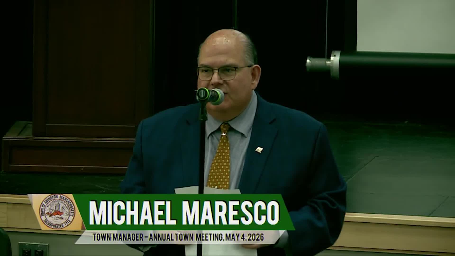 ATM 2026 Minute feat. Michael Maresco, Abington Town Hall