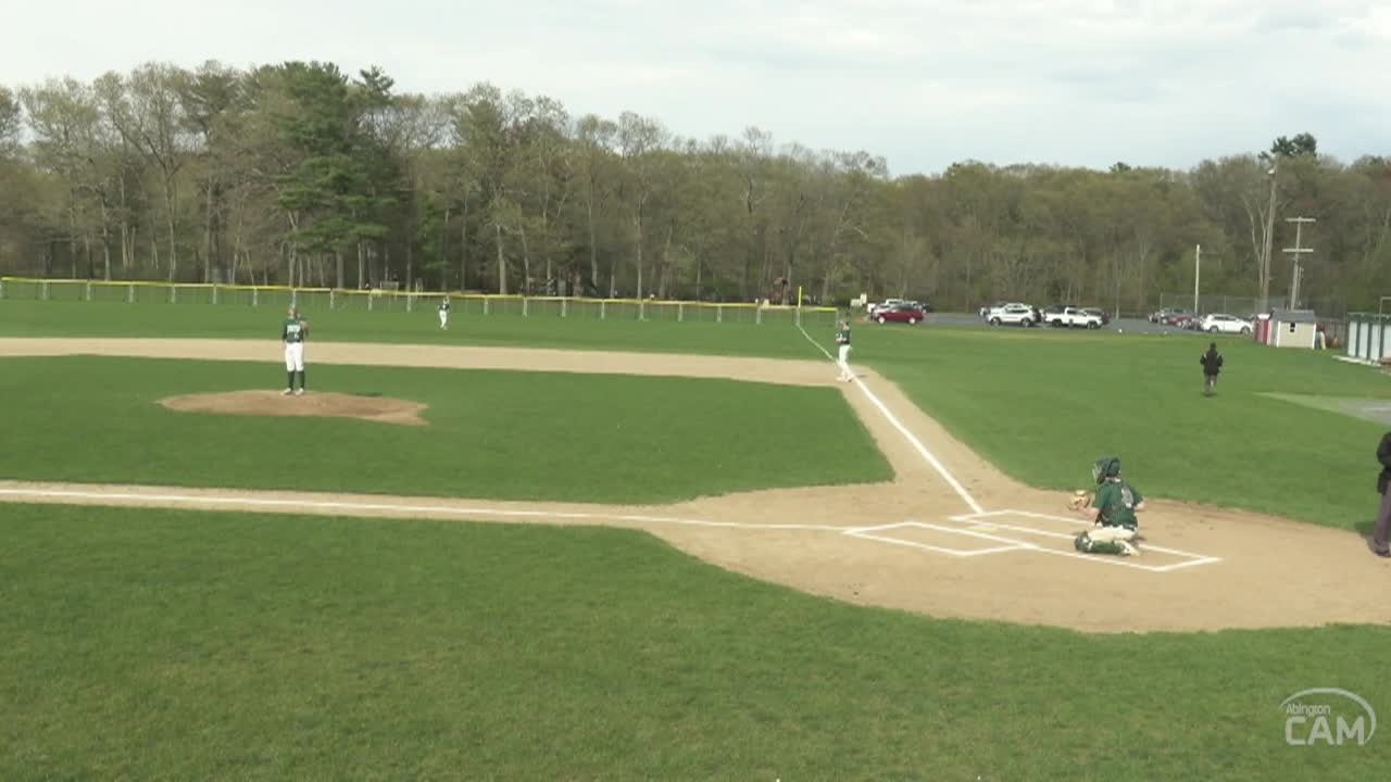 Carver Crusaders vs Abington Vars. Baseball; May 8, 26