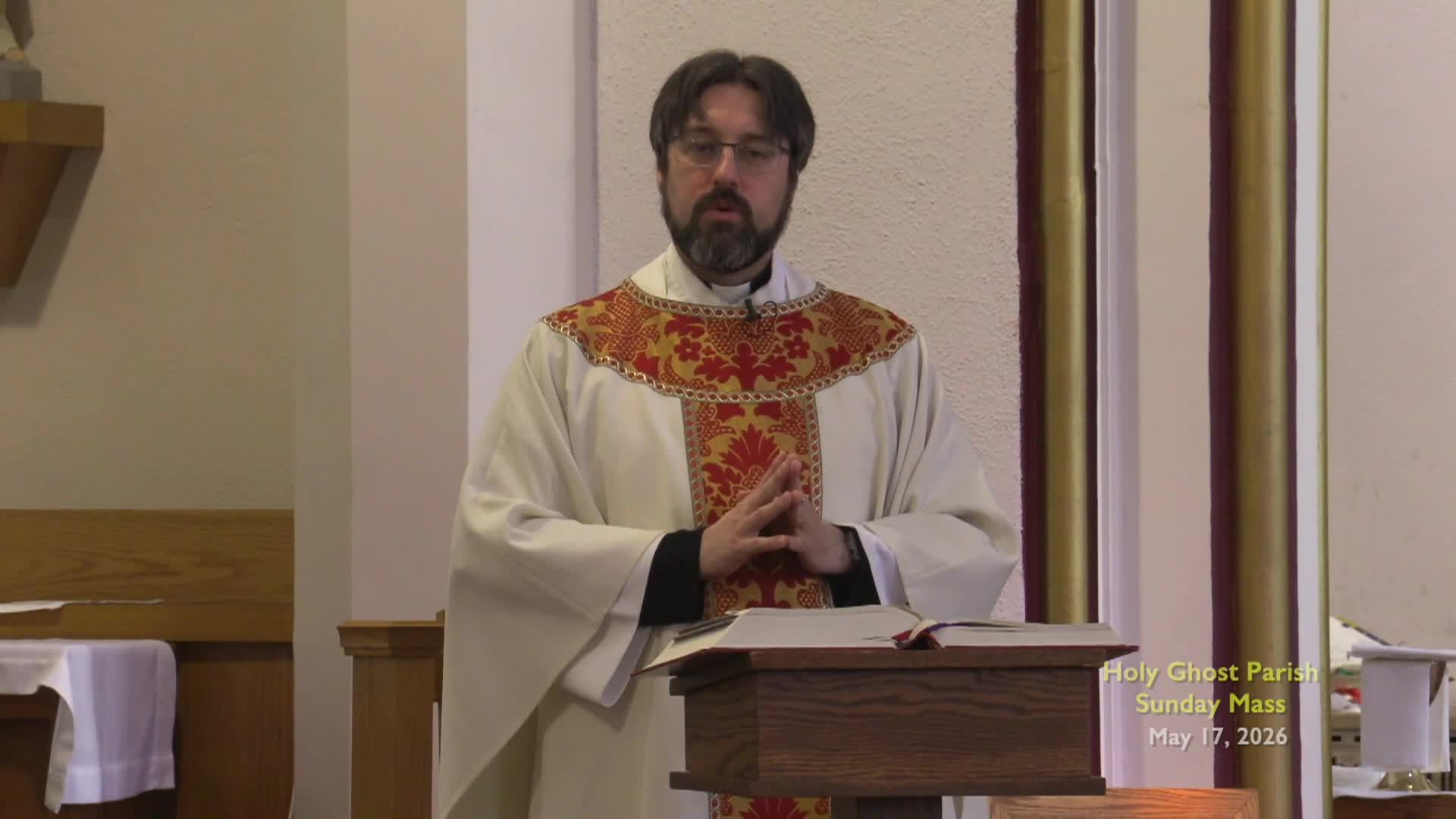 Holy Ghost Parish; May 17, 2026