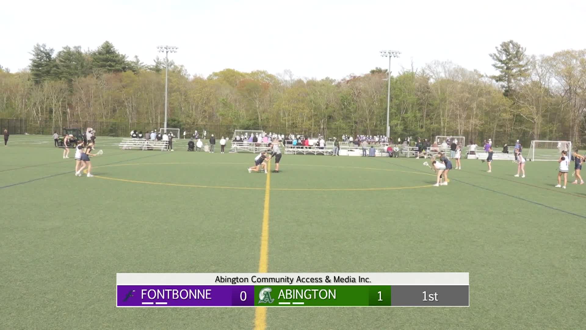 Fontbonne Ducks vs Abington Girls Varsity Lacrosse; May 13, 2026