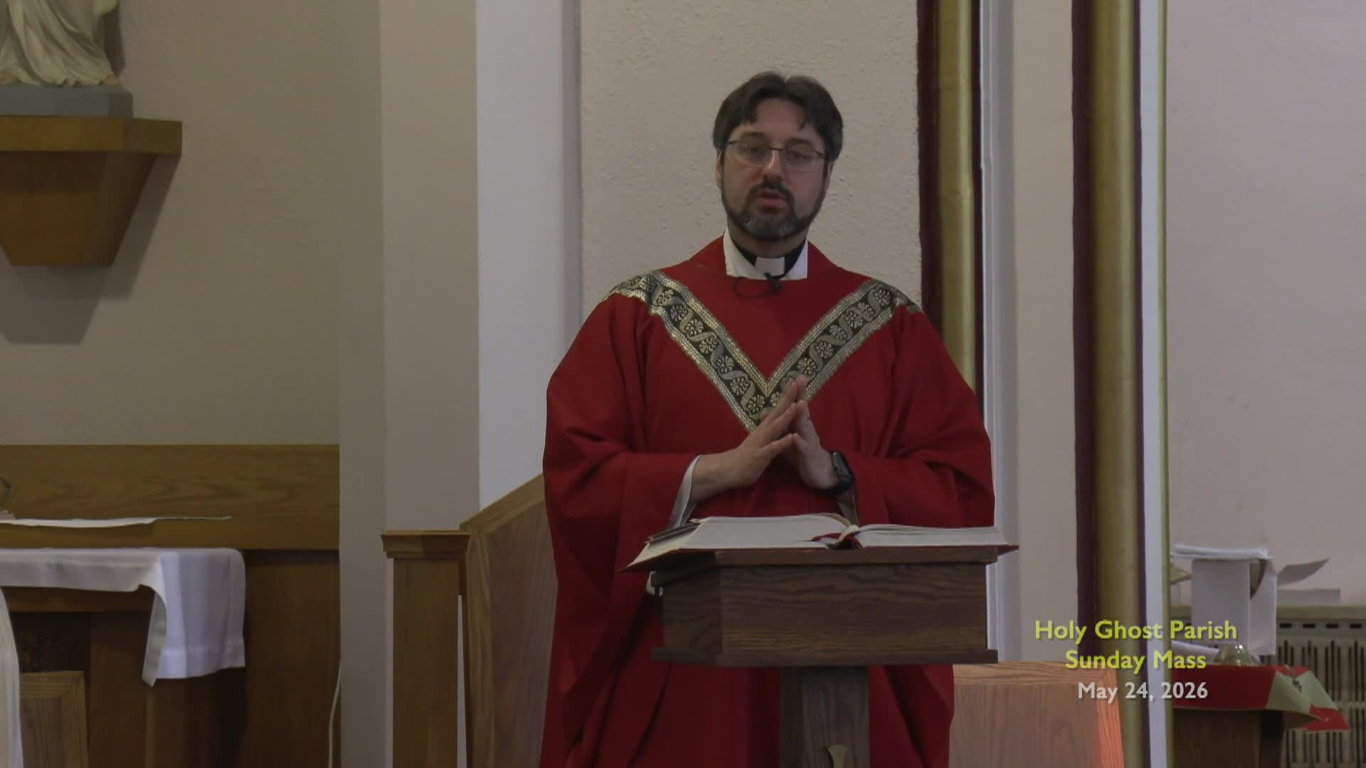 Holy Ghost Parish; May 24, 2026