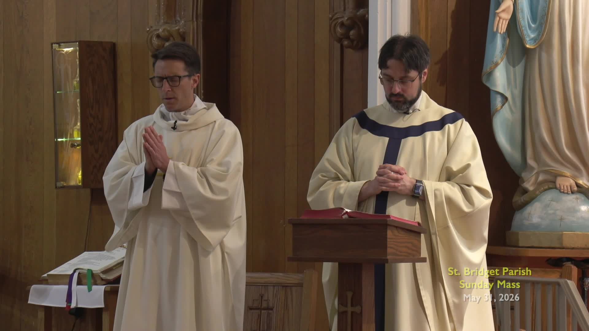 St Bridget Parish; May 31, 2026