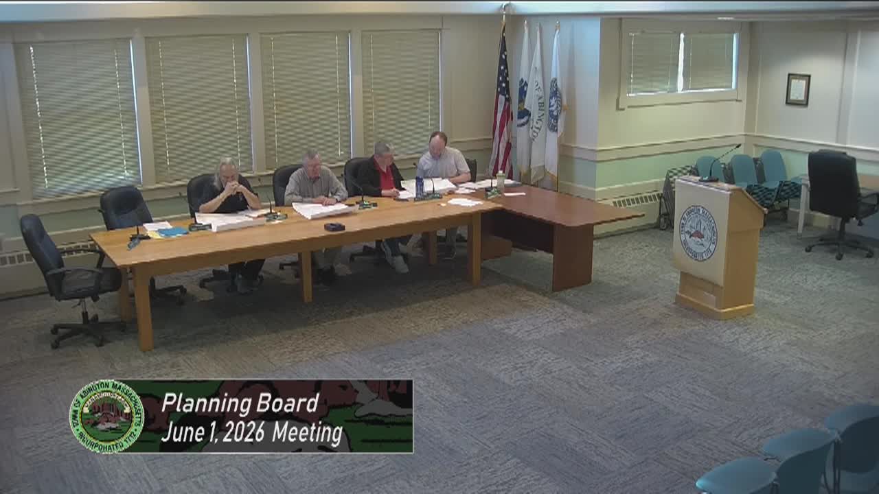 Planning Board; Jun. 1, 2026