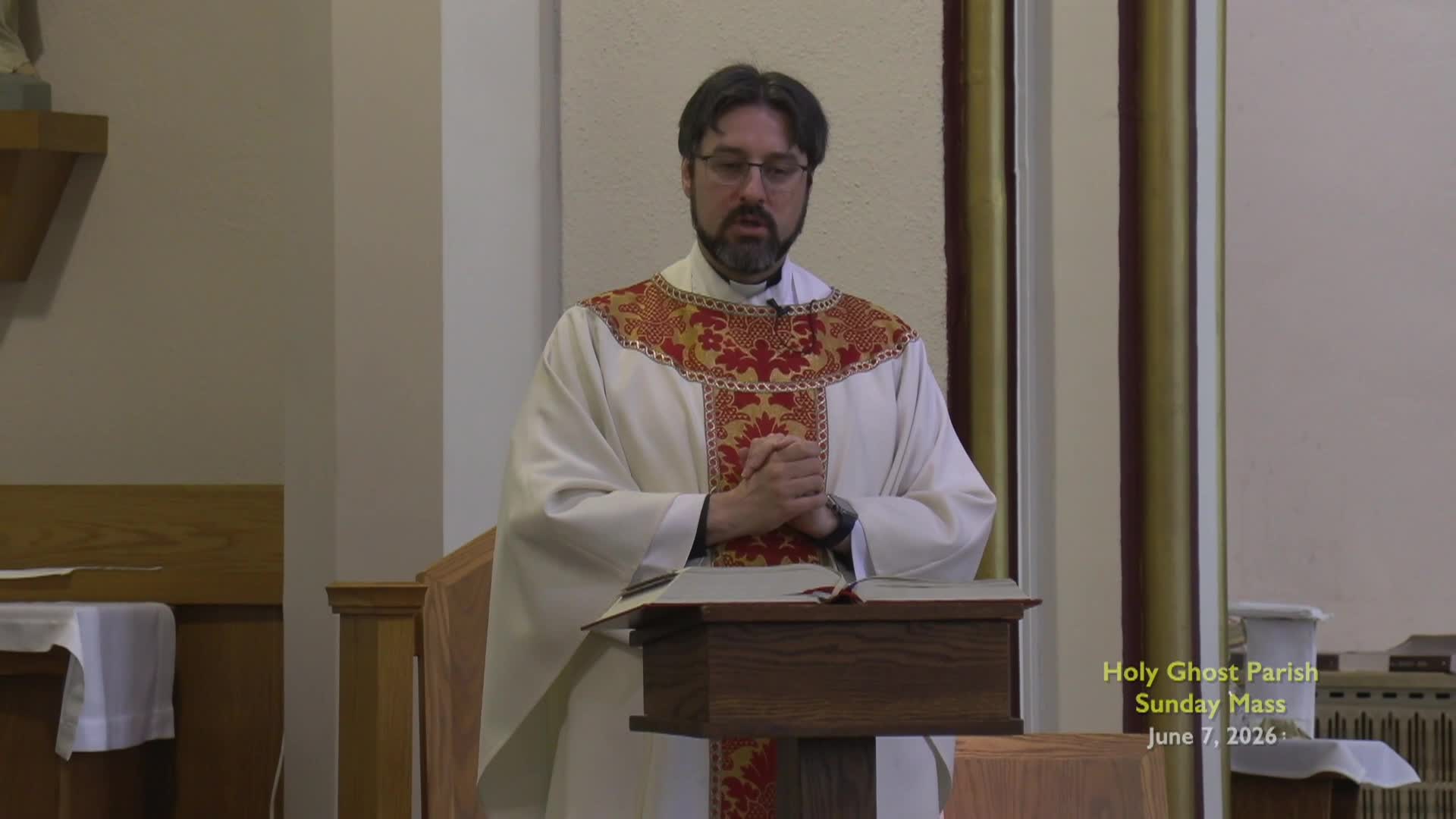 Holy Ghost Parish; June 7, 2026