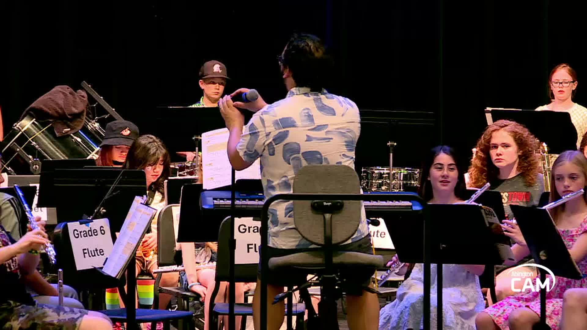 Abington Middle School Grade 5 & 6 Band - Almost Summer(!) Concert; June 3, 2026
